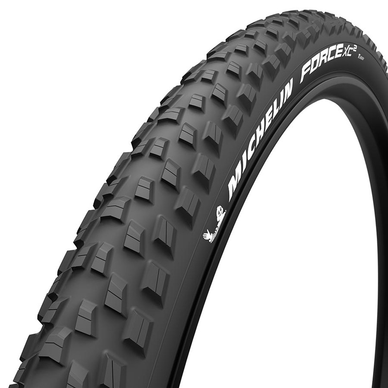Michelin Force XC2 Performance Mountain Tire 29×2.25 Folding Tubeless Ready GUM-X HDPROTECTION 3x60TPI Black