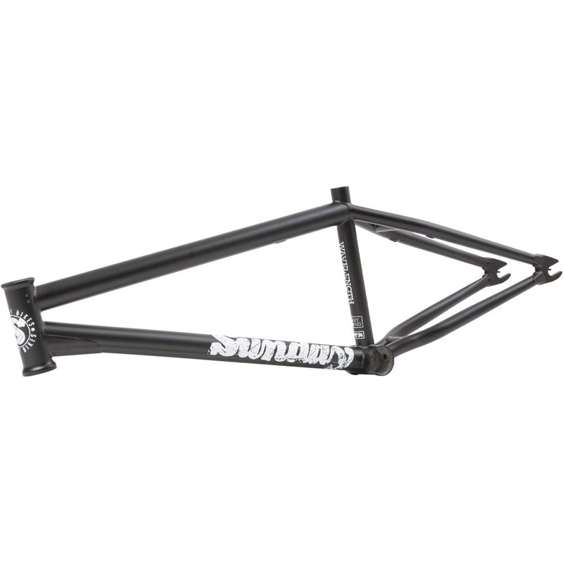 Sunday Wavelength BMX Frame – 21″ TT Matte Black
