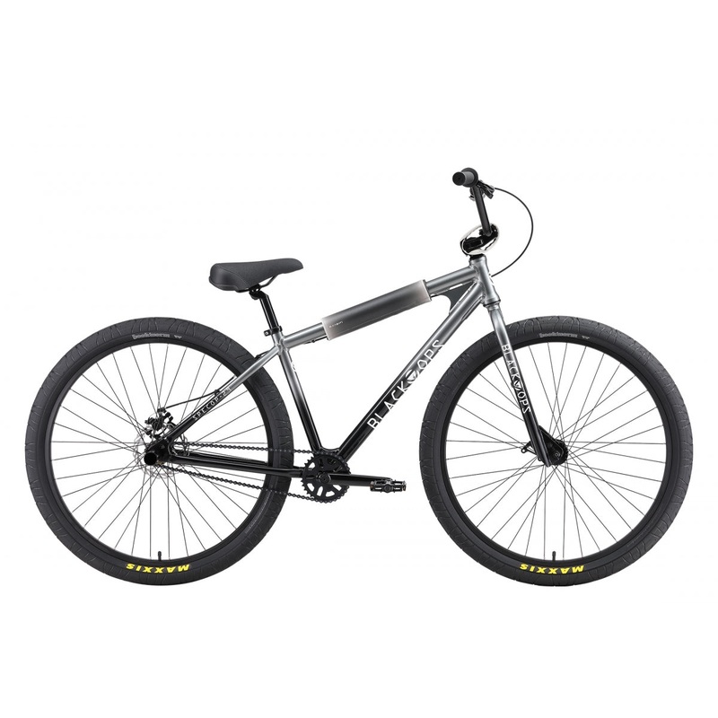 Black Ops SpecOp-29 Disc Step-Over BMX Bike  Lightweight Aluminum Frame, Chromoly Components, 29″ Maxxis Tires, Single-Speed, Urban & Freestyle Use