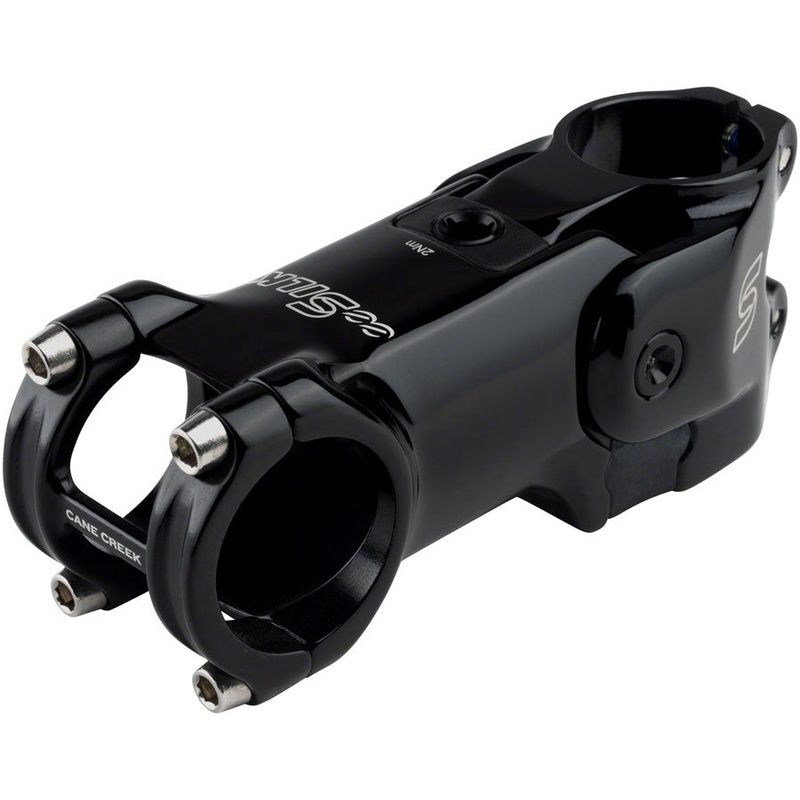 eeSilk Stem – 70mm 31.8mm -6 1 1/8″ Alloy Black w/o Comp Switch