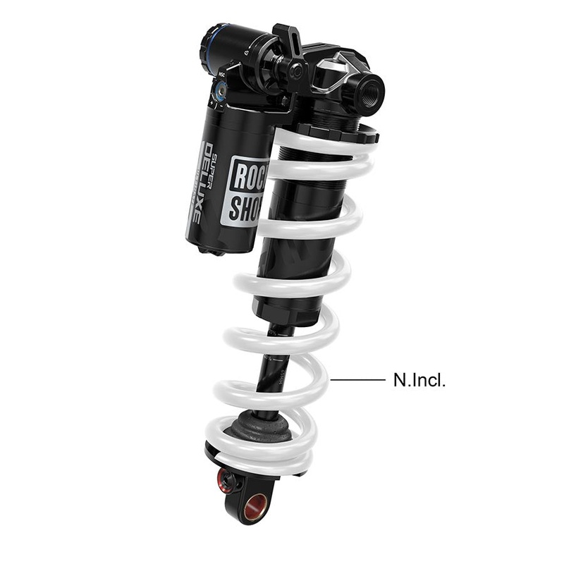 RockShox SuperDlx Ult Coil RC2T Shock (205×57.5mm) Trunnion