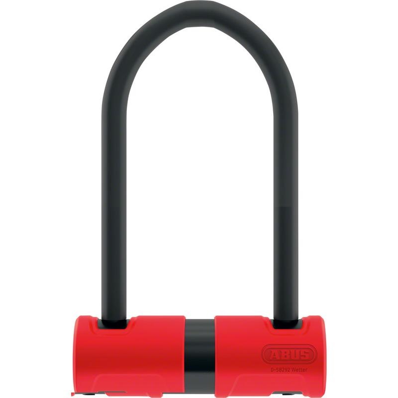 Abus 440A Alarm U-Lock – 4.2 x 6.3 Keyed Black/Red Includes bracket