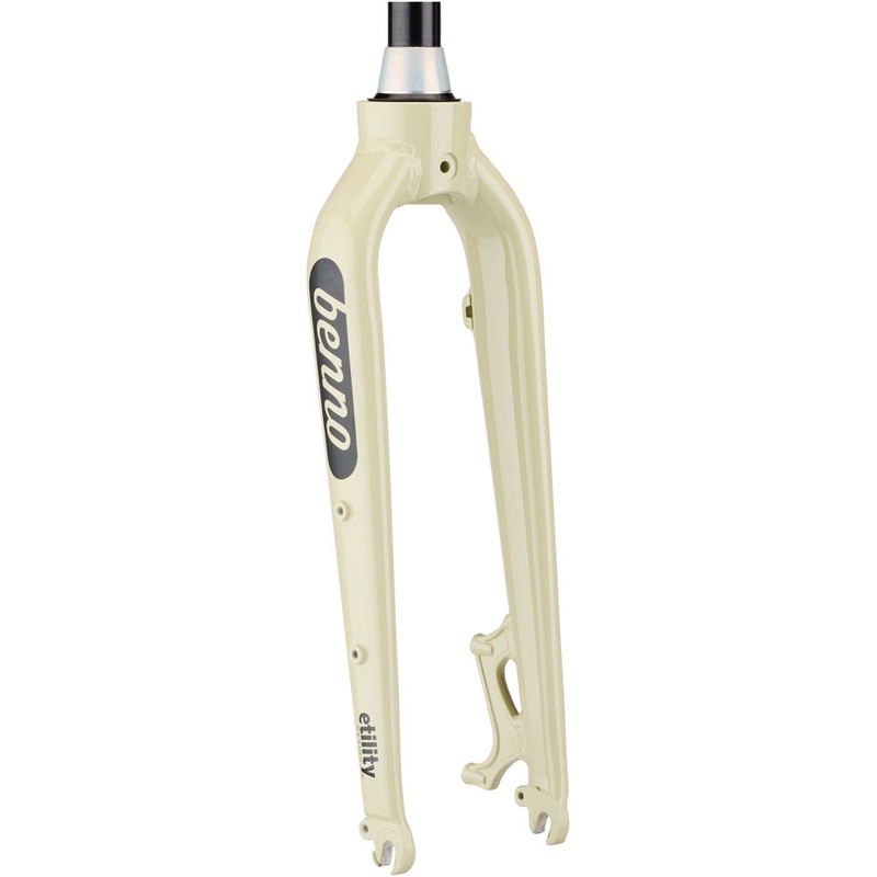 Benno Boost Replacement Fork – Aluminum, 2020-2021, QR, 24″, Post Mount, Bone