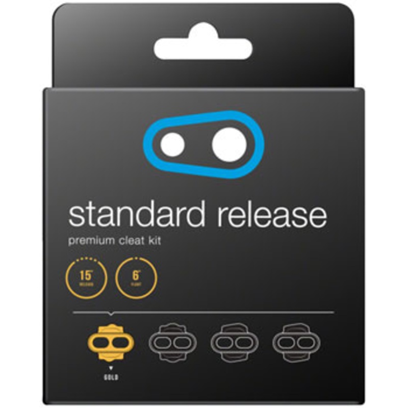 Crankbrothers Standard Release 6 Degree Float Premium Brass Pedal Cleats Set 30g