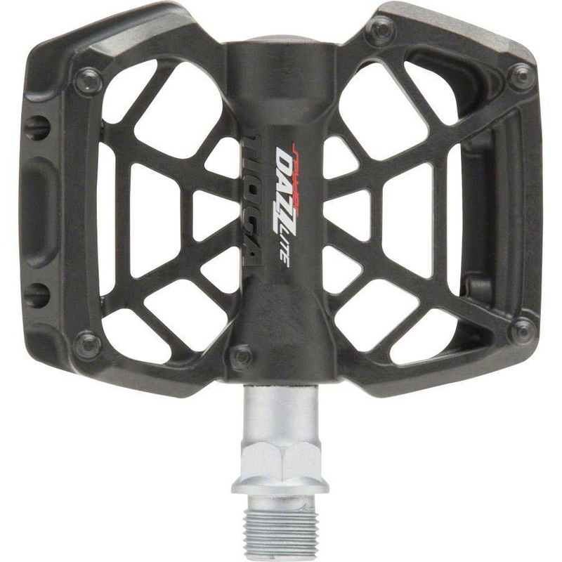 DAZZ Lite Pedals – Platform Plastic 9/16″ Black