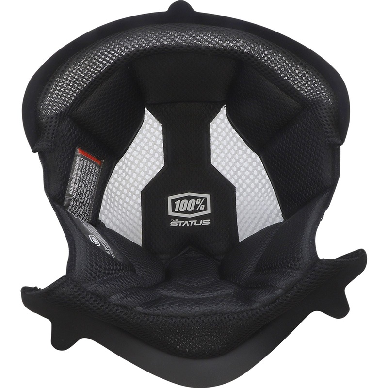 100% Status Crown Liner – 10mm – Black – 2022