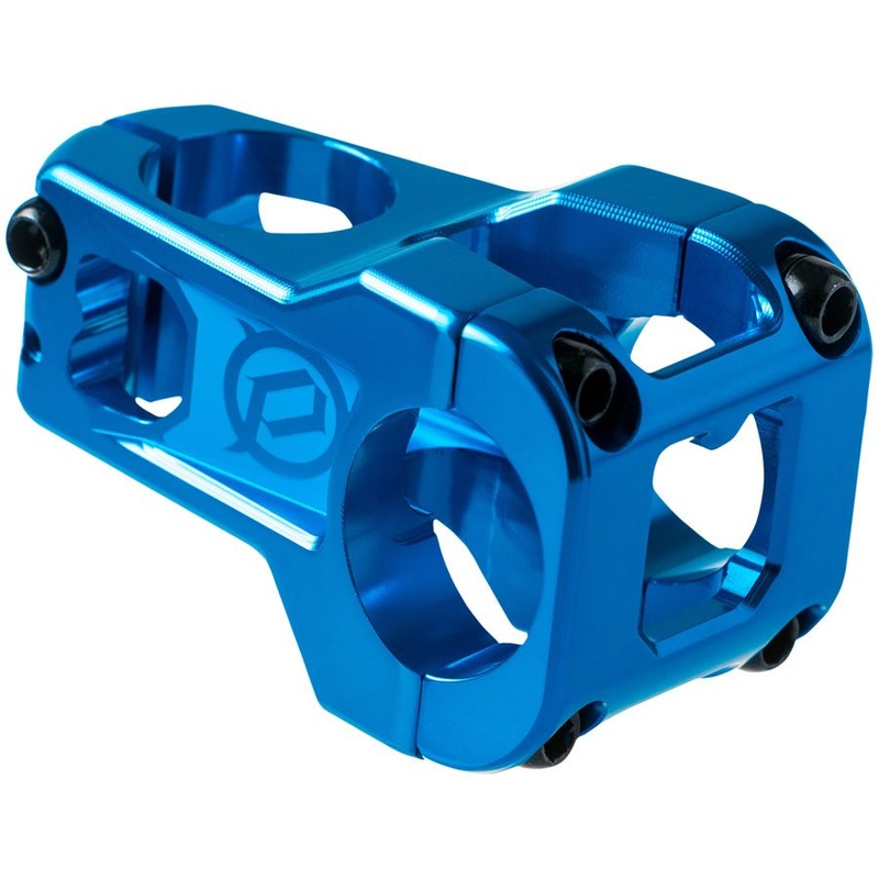 Deity Cavity Stem – 50mm Length – 31.8mm Clamp – Blue
