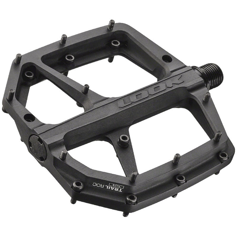 LOOK Trail Roc Plus Pedals – Platform, 9/16″, Black