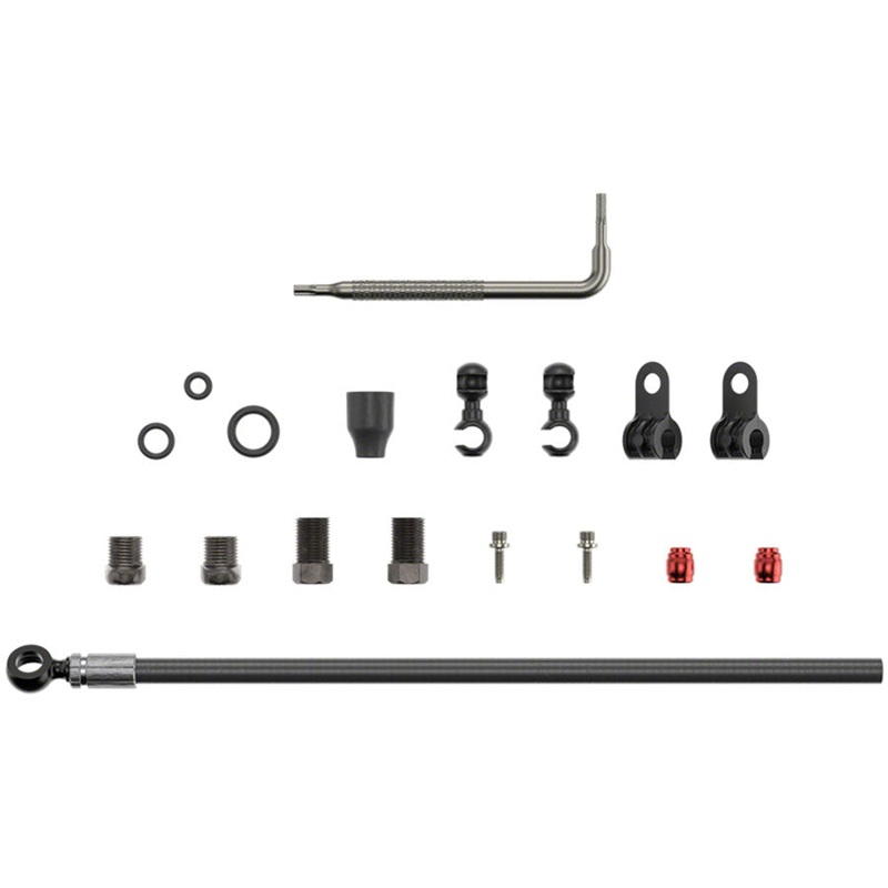 2000mm Disc Brake Hose Kit (Black Banjo)