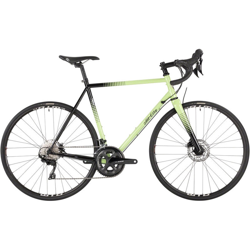 All-City Zig Zag Bike – 700c, Steel, 105, Honeydew Bling, 58cm