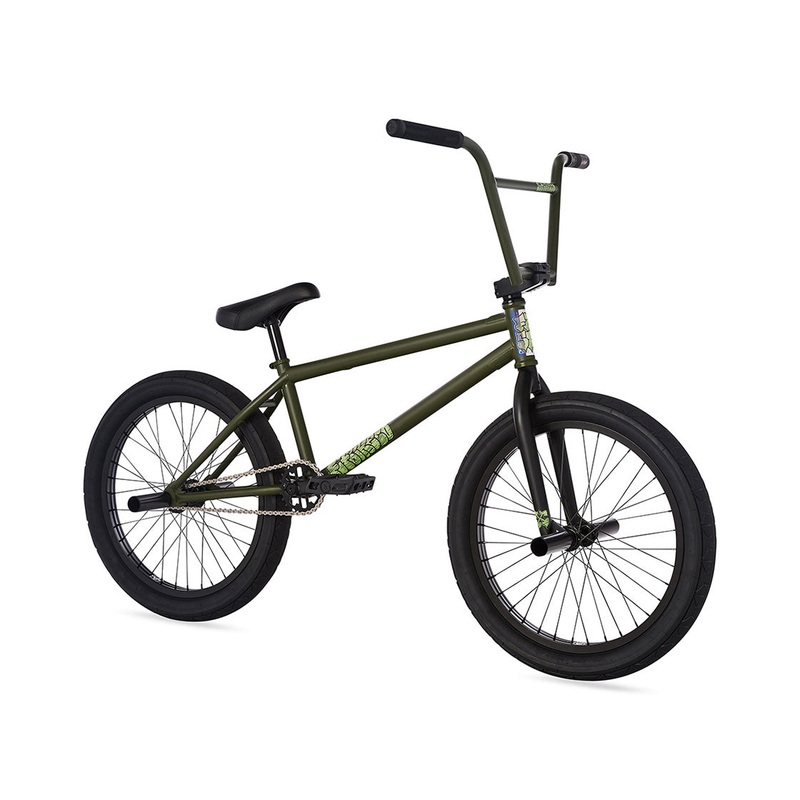 Fit 2023 STR MD 20.5″TT BMX Freestyle Bike-Matte Army Green