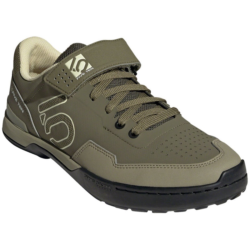 Five Ten Kestrel Lace Mountain Clipless Shoes – Mens Focus Olive/Sandy Beige/Orbit Green 6
