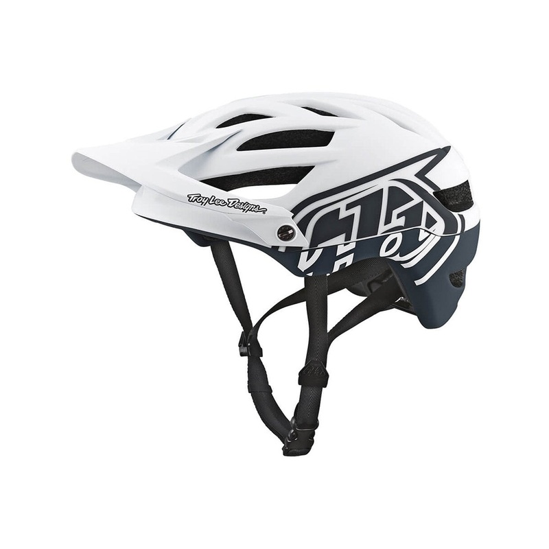 Troy Lee Designs A1 MTB Helmet – Drone – White-Gray – 2018
