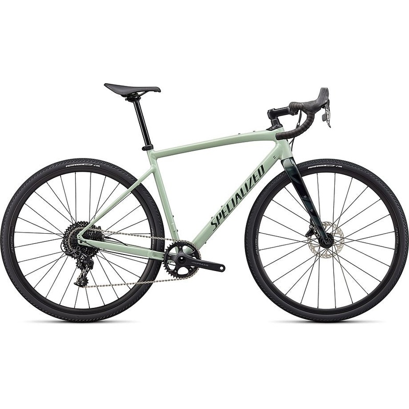 2022 Specialized diverge e5 comp bike gloss spruce/oak metallic/chrome/wild 56
