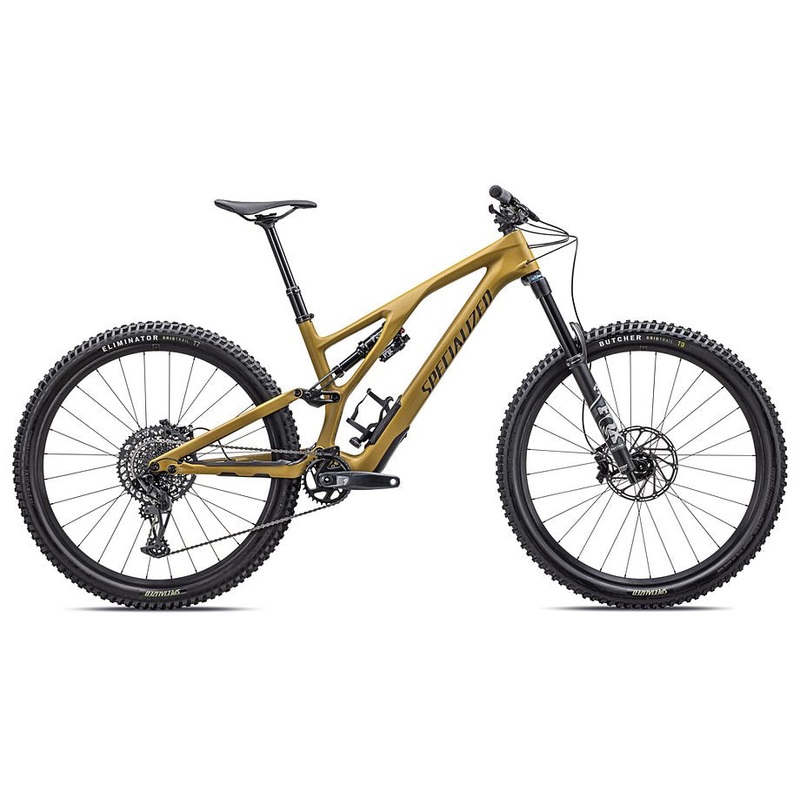 2024 Specialized Stumpjumper evo comp bike satin harvest gold / midnight shadow s6