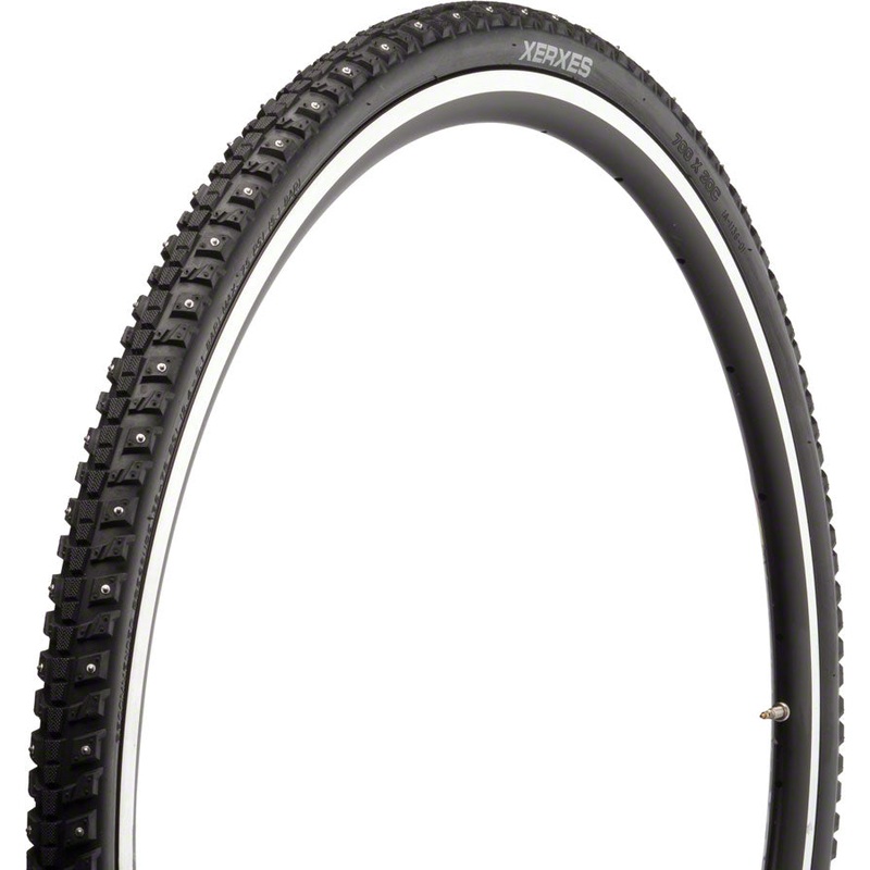 45NRTH Xerxes Tire – 700 x 30 Clincher Steel BLK 33tpi