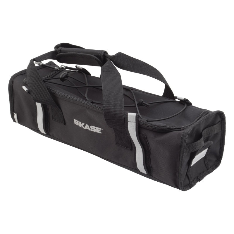 E-Bike Battery Rack Bag Velcro Straps 5x5x17` 425 c.i. Black