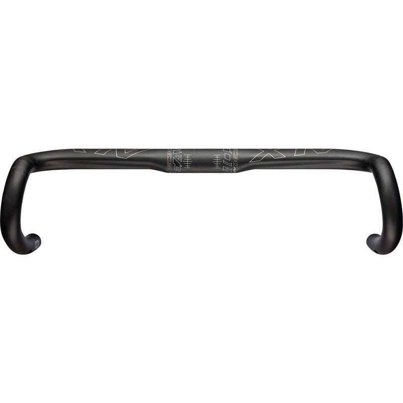 Easton EC90 ALX Drop Handlebar – Carbon 31.8mm 44cm Di2 Internal Routing Black