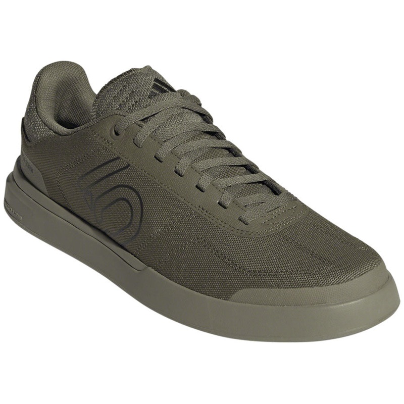 Five Ten Sleuth Deluxe Canvas Flat Shoes – Mens Focus Olive/Core BLK/Orbit Green 11.5