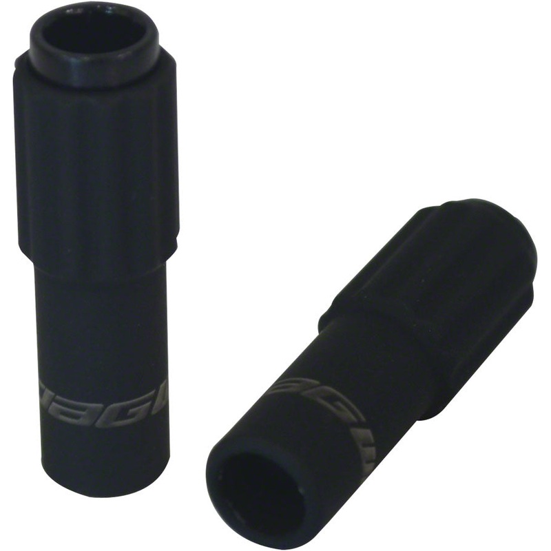 Jagwire Sport 4mm Mini Inline Cable Tension Adjusters Pair Black
