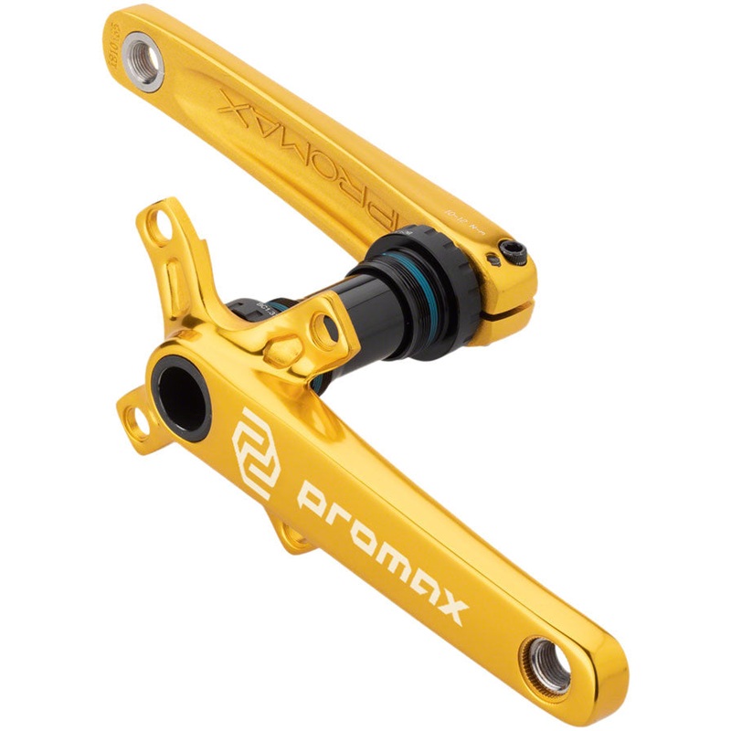 Promax CF-2 Cold Forged Crank Set – Gold