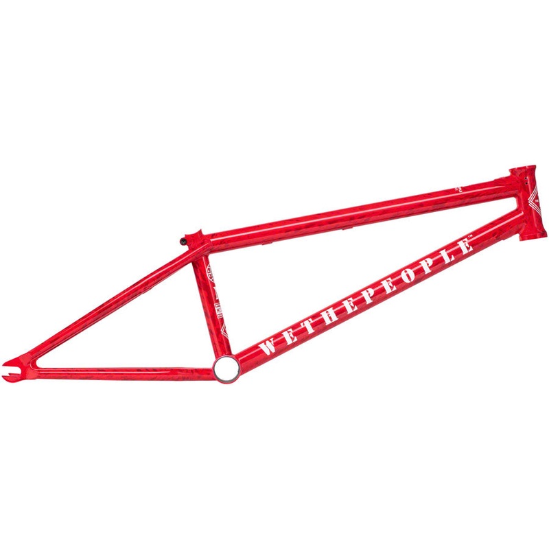We The People Message BMX Frame – 21″ TT Firestorm Red