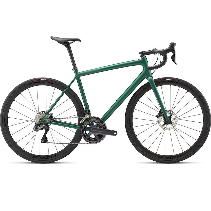 2024 Specialized aethos expert bike pine green / white 54
