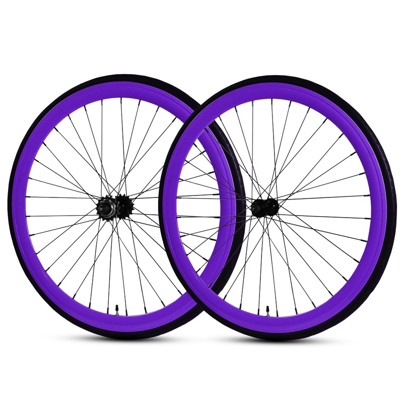 700c Wheelset – Violet