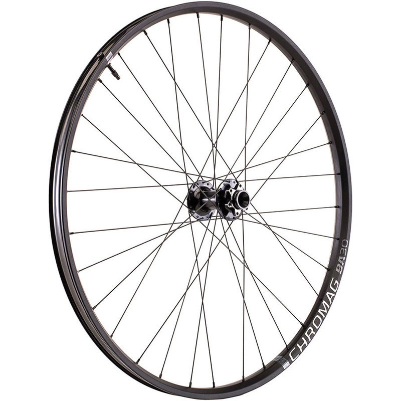 Chromag BA30 Front Wheel – 29″ 15 x 110mm 6-Bolt Black