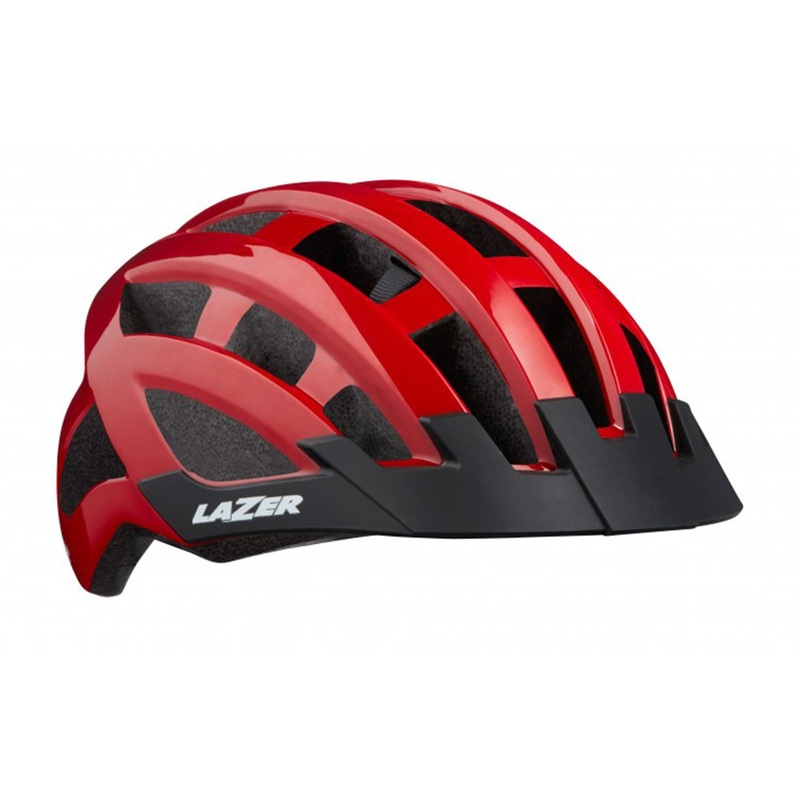 Lazer Compact DLX Commuter Helmet – Red – 2020