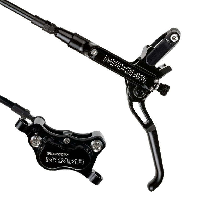 Trickstuff Maxima Brakeset, Black, Goodridge Black Hose Front 900mm – Rear 1700mm