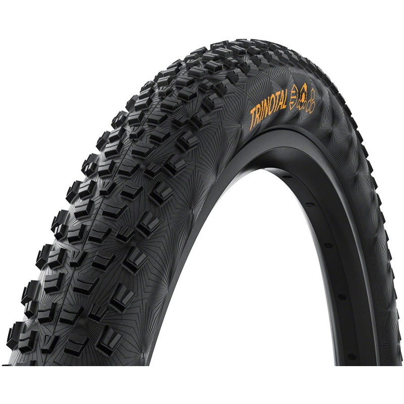 Continental Trinotal Tire – 29 x 2.40, Tubeless, Folding, Black, Grip, Race Casing, E25