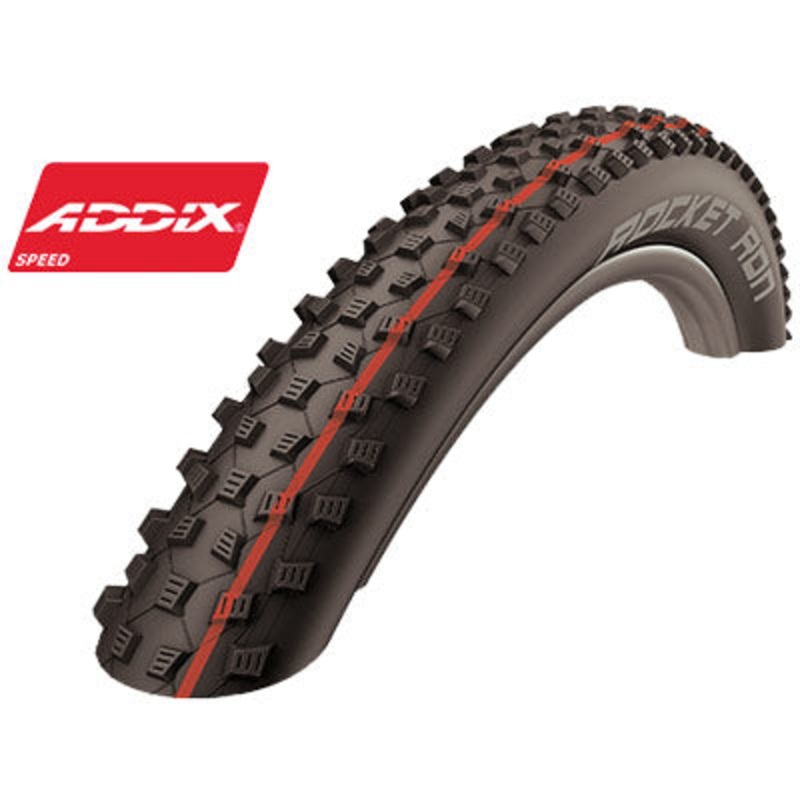 Schwalbe Rocket Ron 24X2.35 Fold Tl Easy Addix Speed Rocket Ron Super Race  Tires  24”