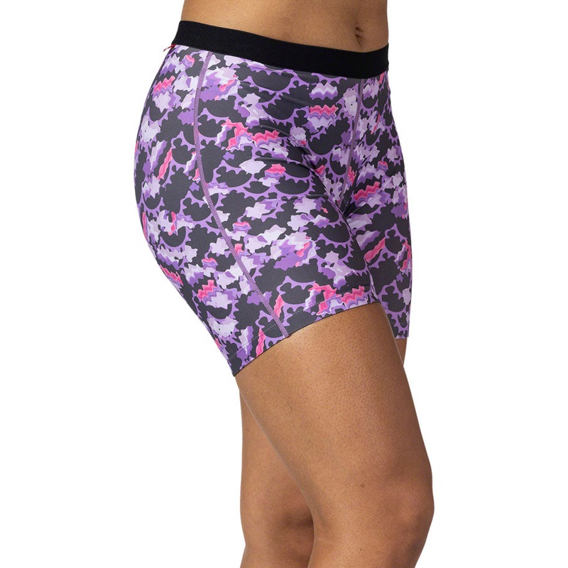 Terry Mixie Liner Shorts – Purple Rings Medium