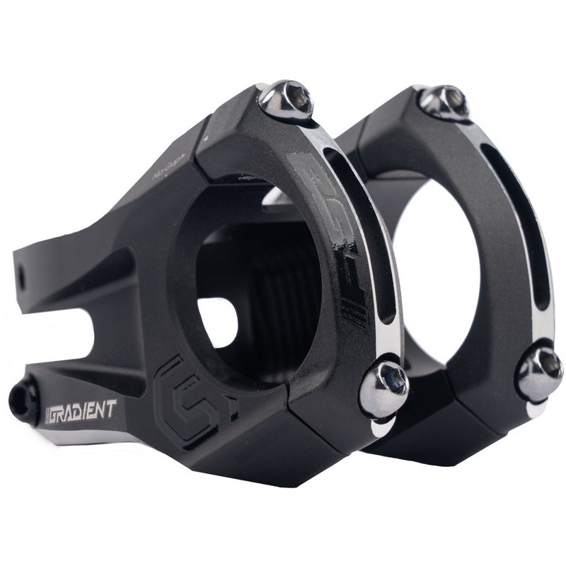 Full Speed Ahead Gradient Alloy Stem – 40mm 31.8mm Clamp +6 1 1/8″ Black