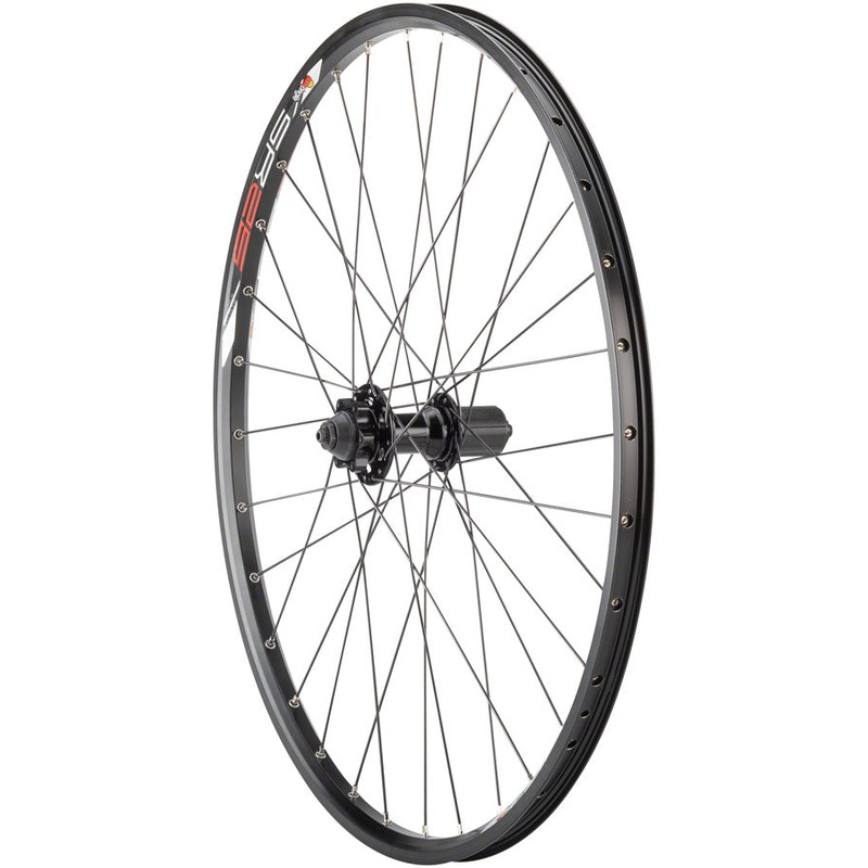 Sun Ringle SR25 Disc Brake Rear MTB Mountain Bike Wheel 26″ QR x 135mm 6-Bolt HG 10 Clincher