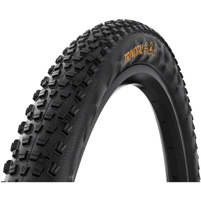 Continental Trinotal Tire – 29 x 2.40, Tubeless, Folding, Black, Rapid, Race Casing, E25