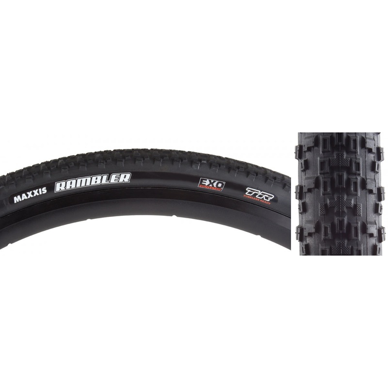 Tire Max Rambler 700X45 Black/Tan Fold/60 Dc/Exo/Tr
