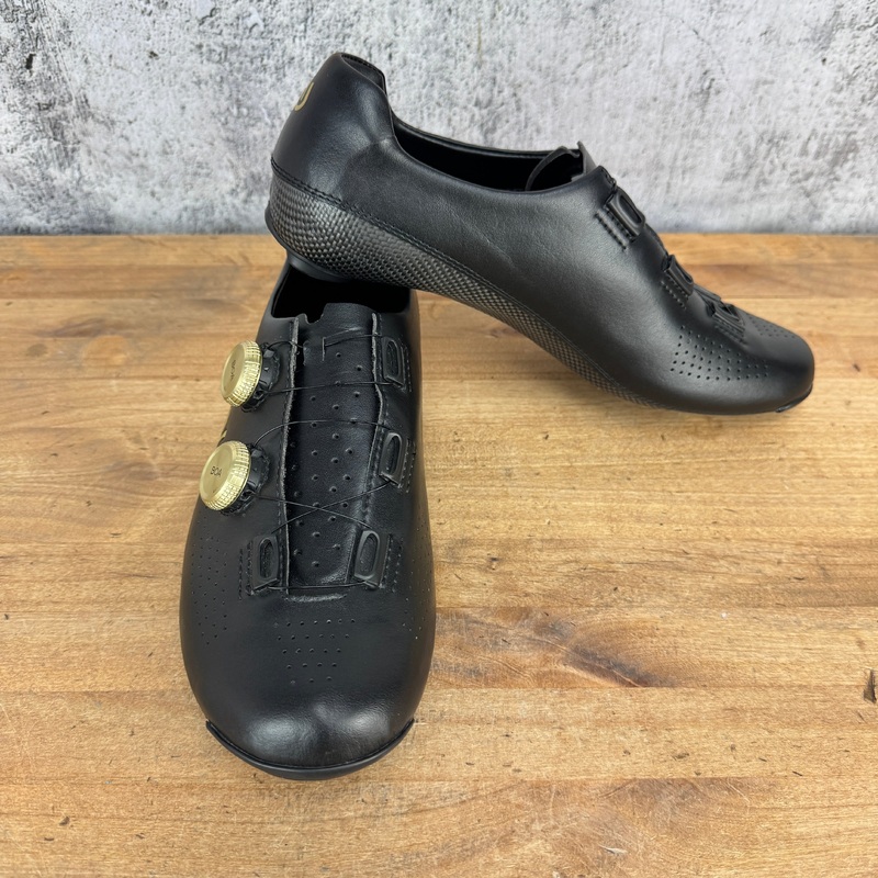 Worn Once! Nimbl Ultimate EU 45 Black/Gold Men’s 3-Bolt Cycling Shoes