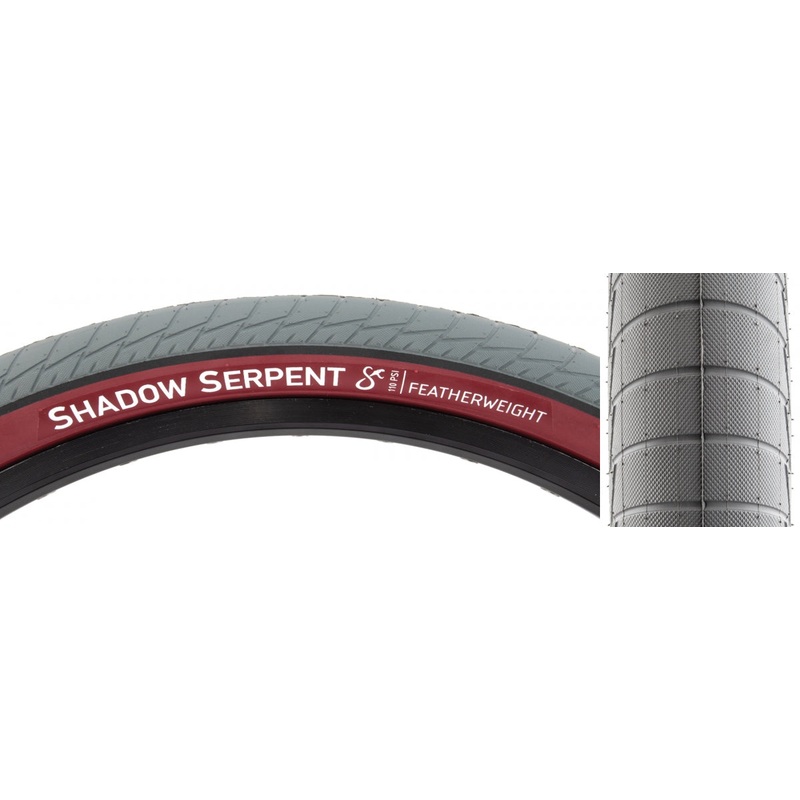 Tire Tsc Serpent 20X2.3 Wire Finest Gy/Rd