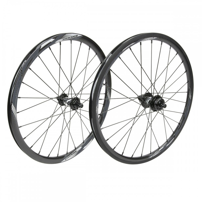 EXCESS XLS-3 451″ 28H Complete Carbon Wheelset