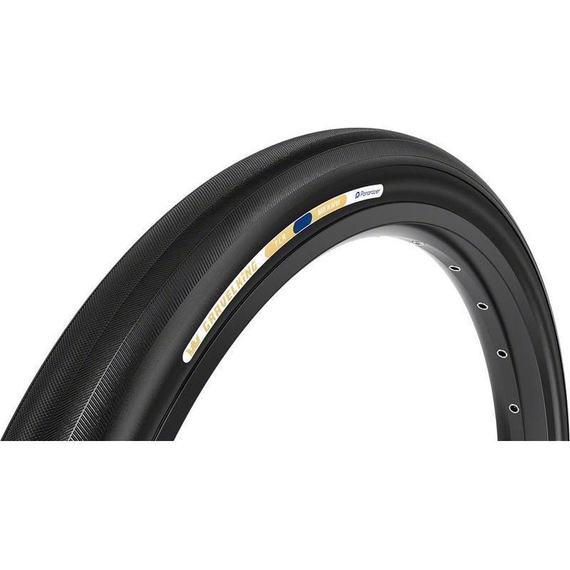 Panaracer GravelKing Slick Tire – 650b x 48 / 27.5 x 1.90 Tubeless Folding Black