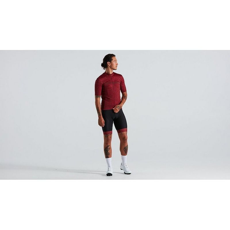 Specialized rbx logo jersey ss men maroon s