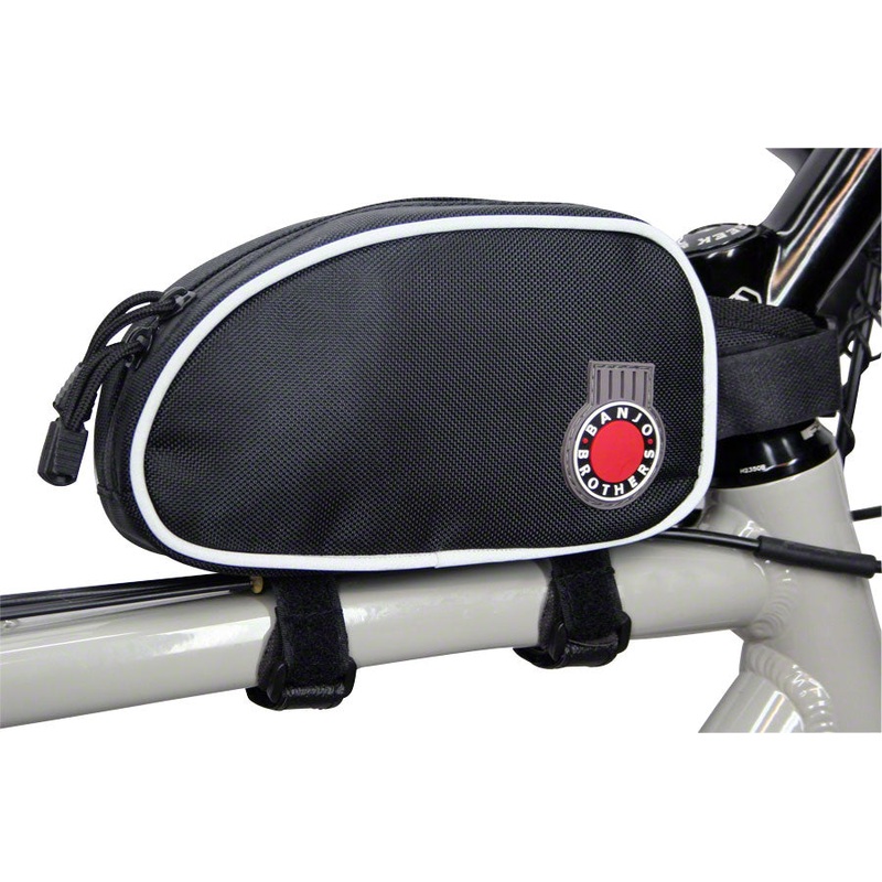 Banjo Brothers Top Tube Bag: Black LG