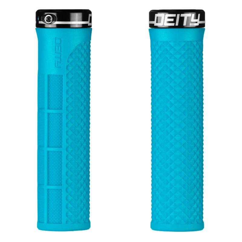Deity Components LockJaw Grips – Turquoise