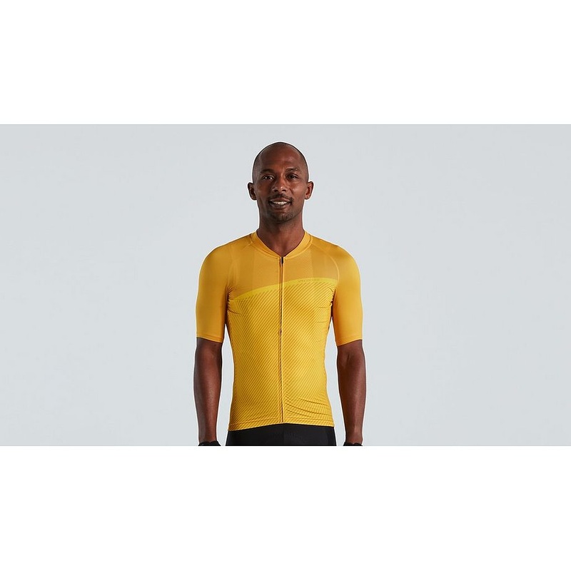 Specialized sl stripe jersey ss men brassy yellow m