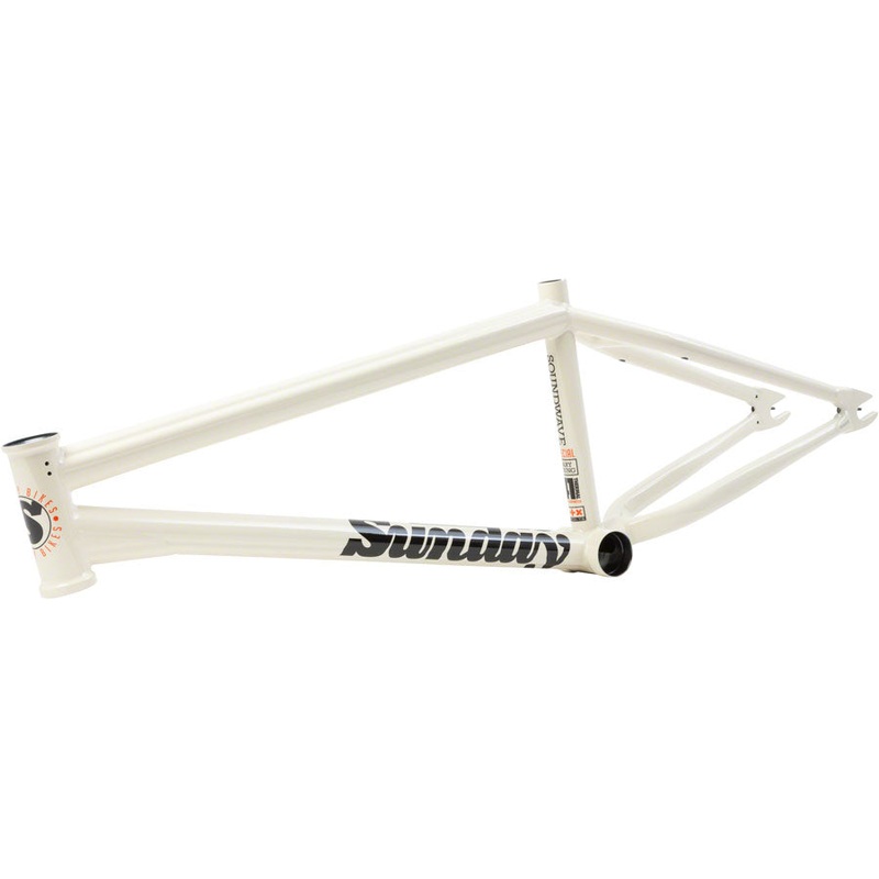 Sunday Soundwave V3 BMX Frame – 21.25″ TT White