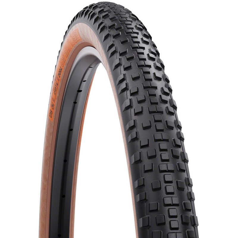 WTB Resolute Tire – 700 x 50, TCS Tubeless, Folding, Black/Tan, Light/Fast Rolling, Dual DNA, SG2 W010-1063