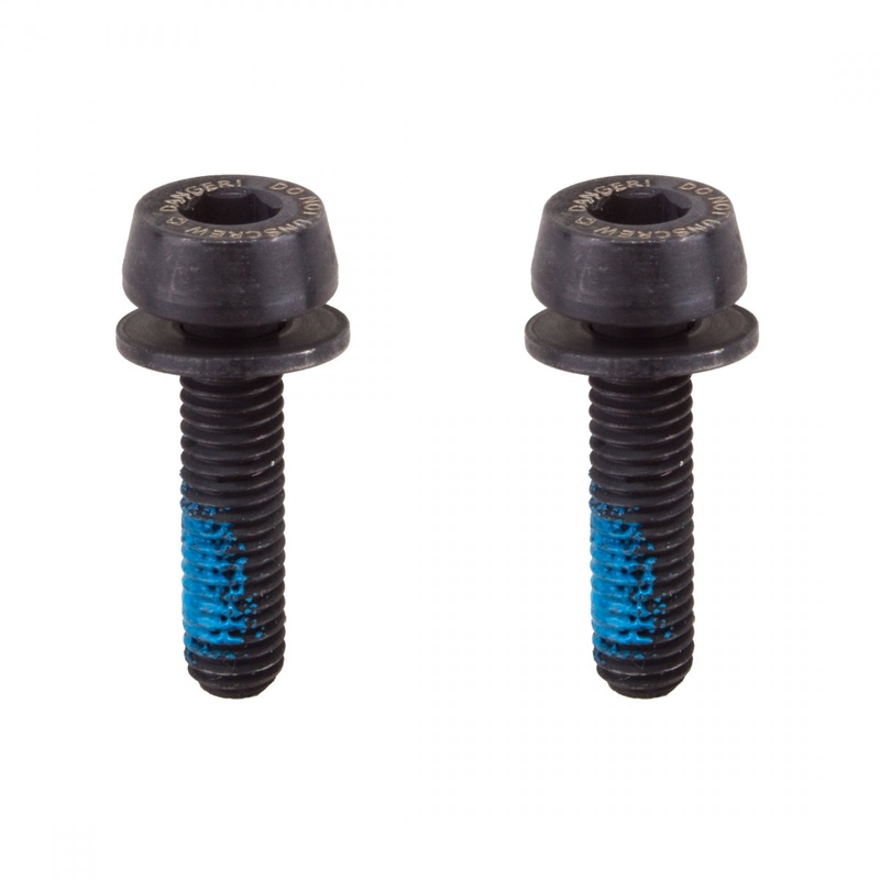 Campagnolo H11 Disc Caliper Mounting Screws, 2x19mm, for 10-14mm Rear Mount Thickness