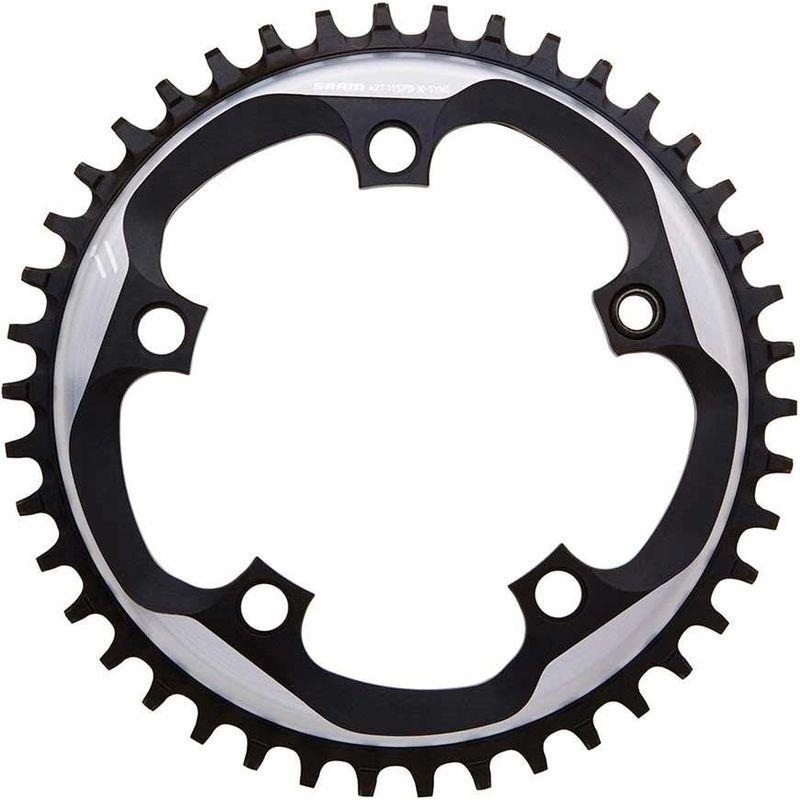 SRAM X-Sync Chainring 42 Teeth 110mm BCD Polished Grey/Matte Black